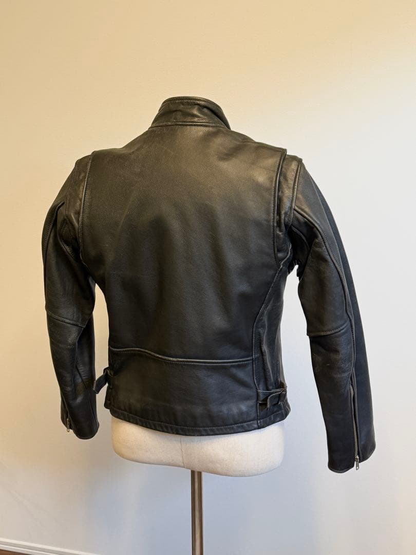 HOUSTON N.Y.C. レザーライダースジャケット サイズ36