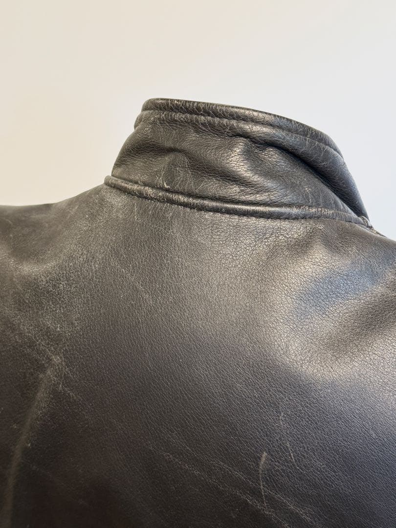 HOUSTON N.Y.C. レザーライダースジャケット サイズ36