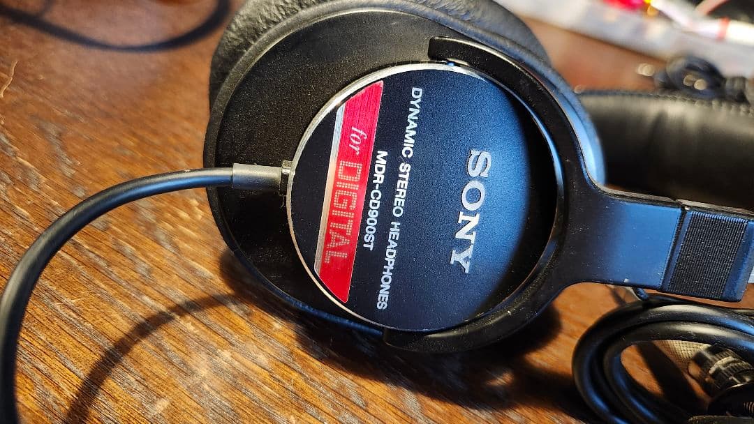SONY MDR-CD900ST ヘッドホン　程度良好