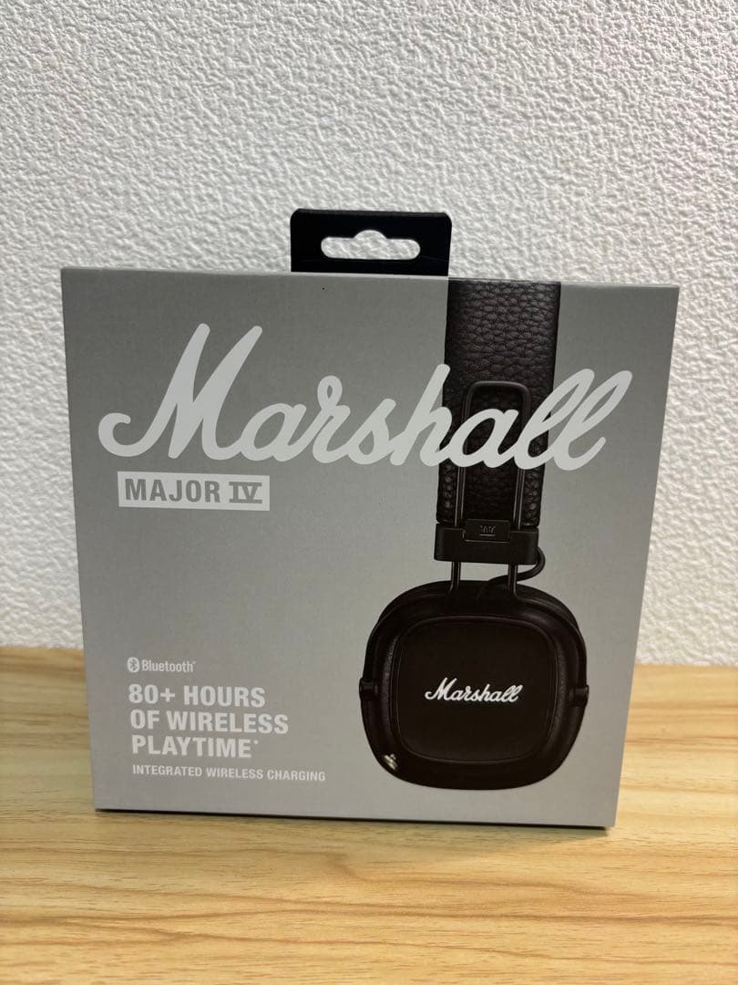 【ほぼ新品】 Marshall Major IV ワイヤレスヘッドフォン