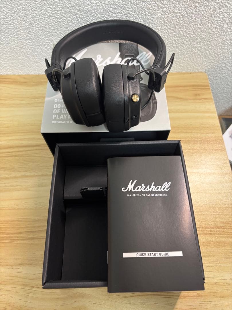 【ほぼ新品】 Marshall Major IV ワイヤレスヘッドフォン