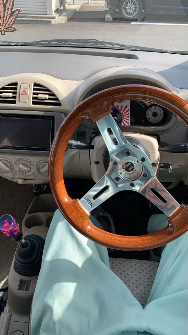 ウッド ステアリング　OBA　旧車/当時物