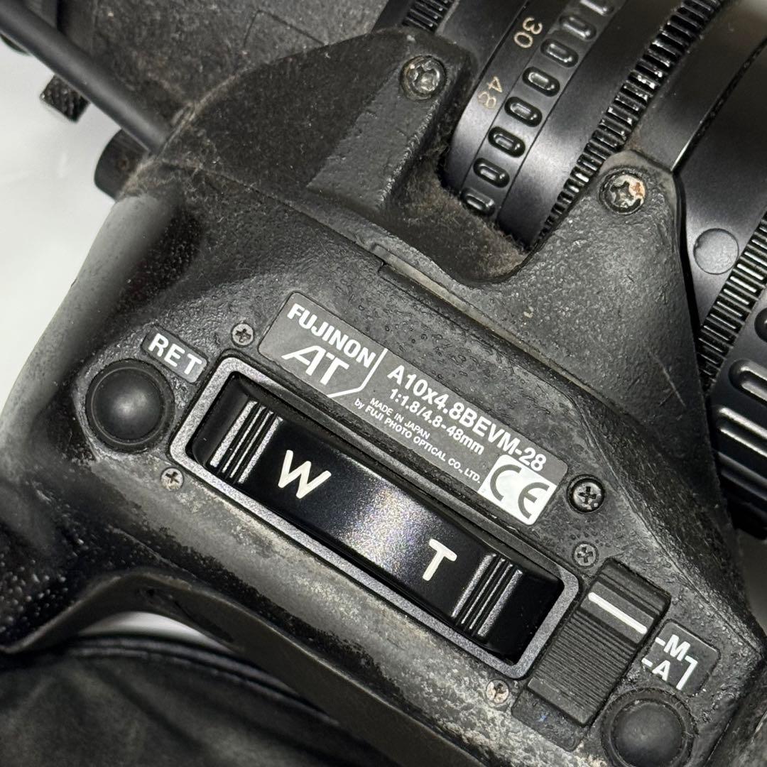 Panasonic AJ-D610WAビデオカメラ とFUJINONレンズ