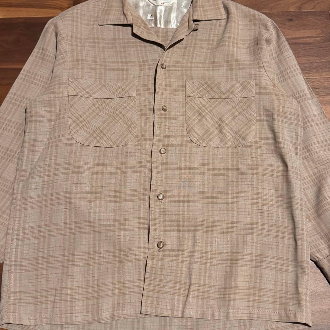 50s 60s sportsman レーヨンシャツ