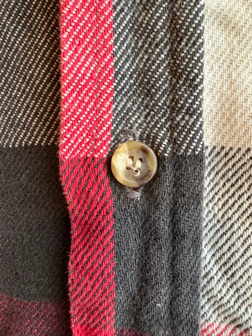 【Lサイズ】 FIVE BROTHER ファイブブラザー　ネルシャツ　ヘビネル