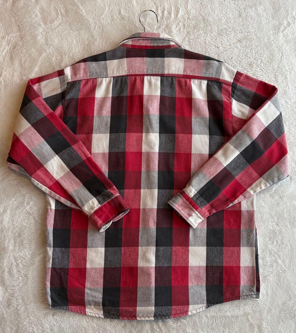 【Lサイズ】 FIVE BROTHER ファイブブラザー　ネルシャツ　ヘビネル