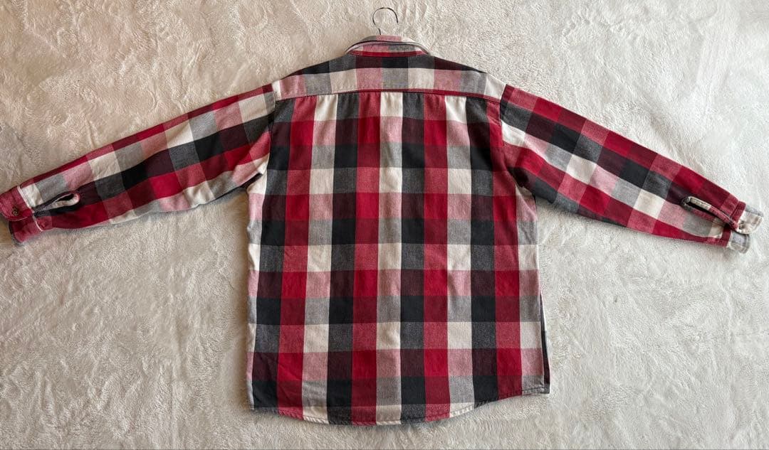 【Lサイズ】 FIVE BROTHER ファイブブラザー　ネルシャツ　ヘビネル