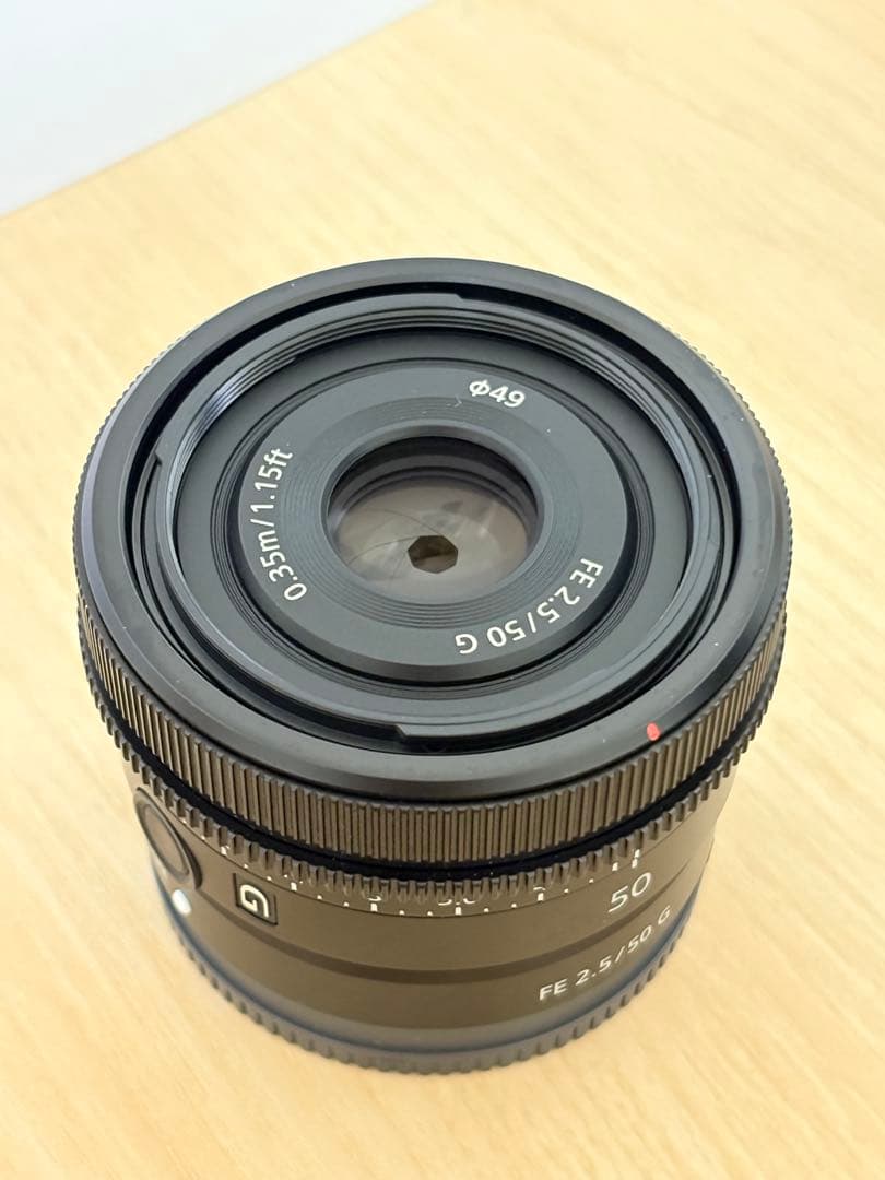 【美品】SONY FE 50mm F2.5 G 単焦点レンズ