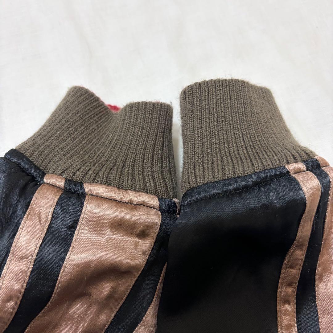 【AVIREX】アヴィレックス　スカジャン　両面　サイズ:L スーベニア