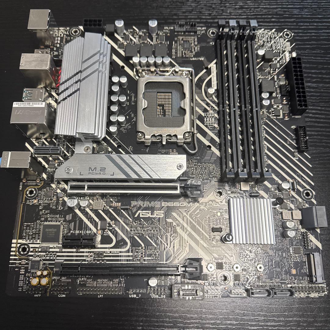 マザーボード　MicroATX PRIME ASUS B660M AJ D4