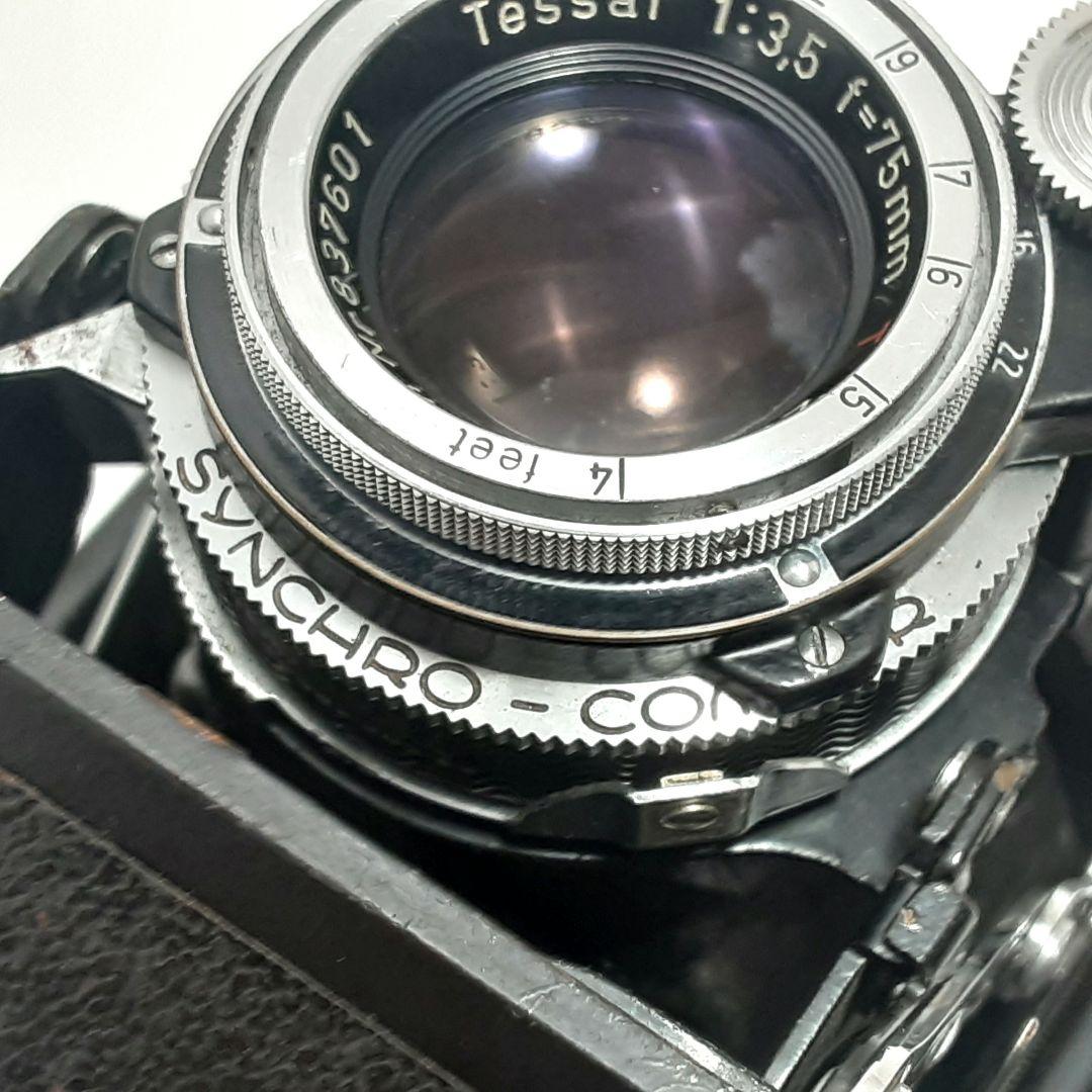 レトロ スーパーイコンタ531 ドイツ製 テレッサー 75㎜ F3.5