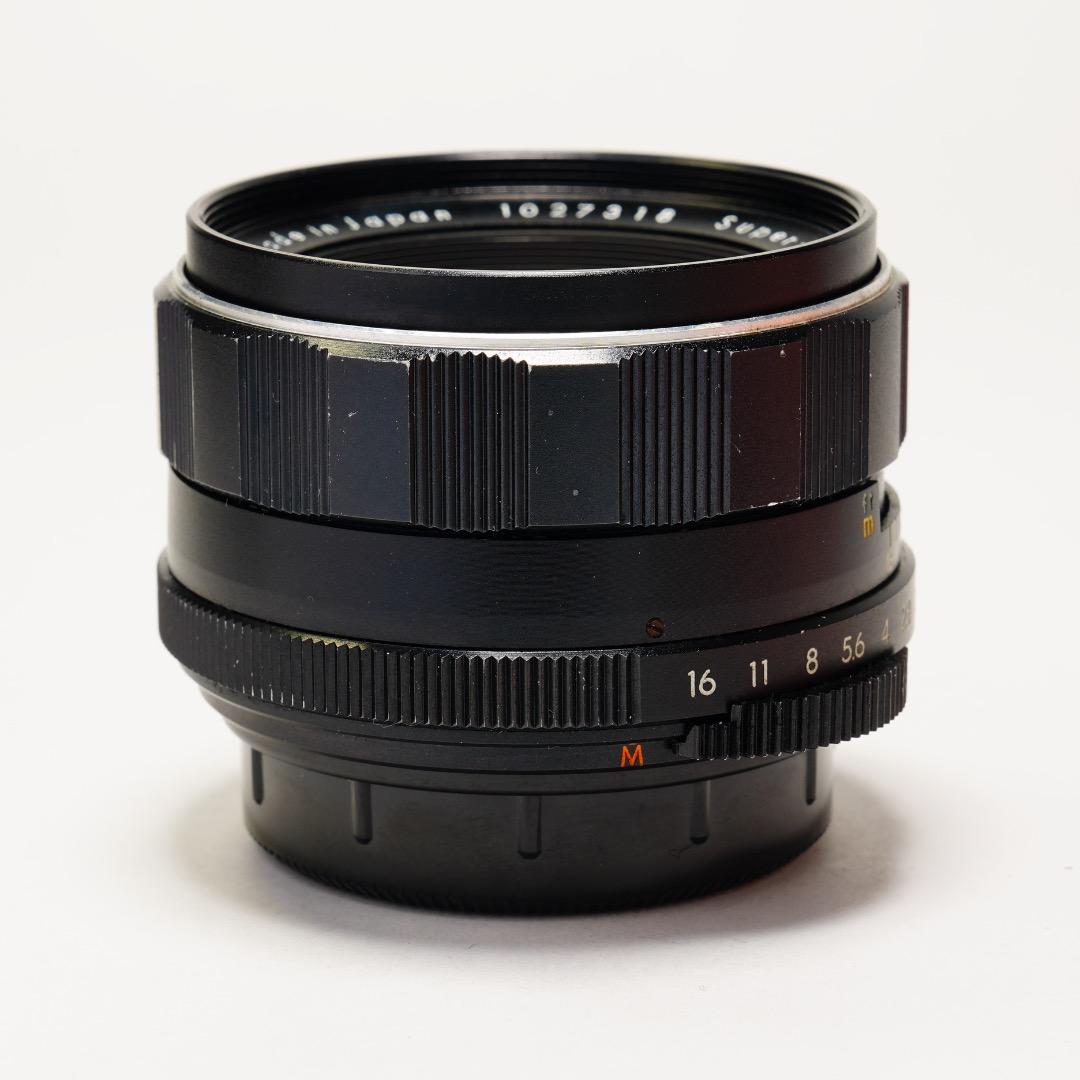 【虹色ゴースト】動作◎ Super Takumar 55mm F1.8 前 18