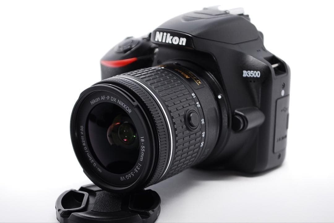 美品✨手ぶれ補正付き✨Nikon D3500✨軽量コンパクト✨一眼レフカメラ✨