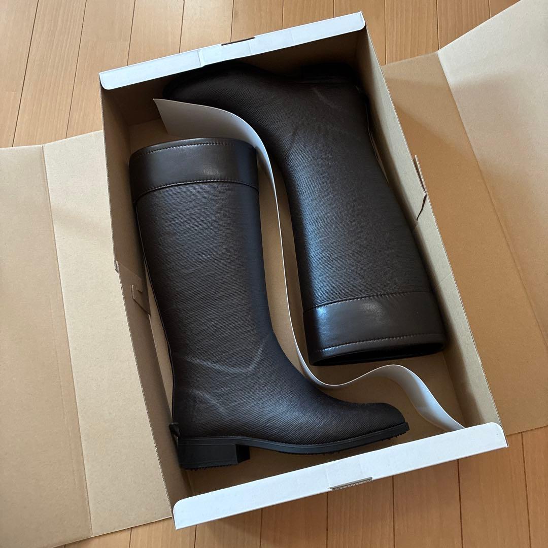 値下げしました❗️新品✨高級長靴　第一ゴム スパイク付き 防滑 ブーツ見え