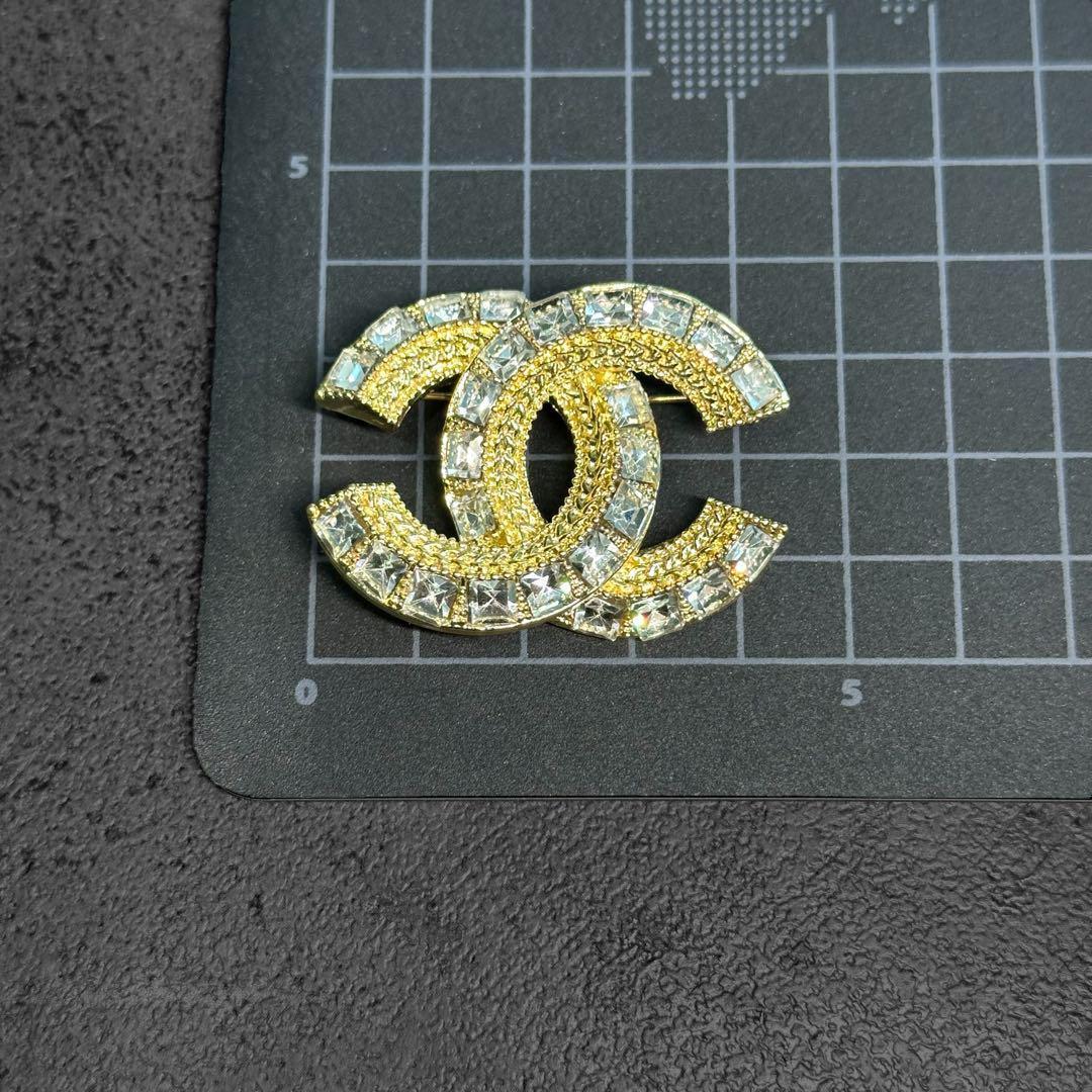 希少✨CHANEL Cocomark Bijou Crystal Brooch