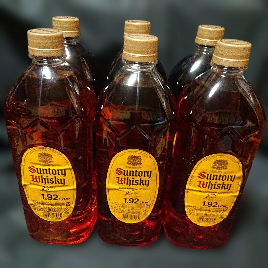 サントリーウイスキー 角瓶 角1.92 ×６