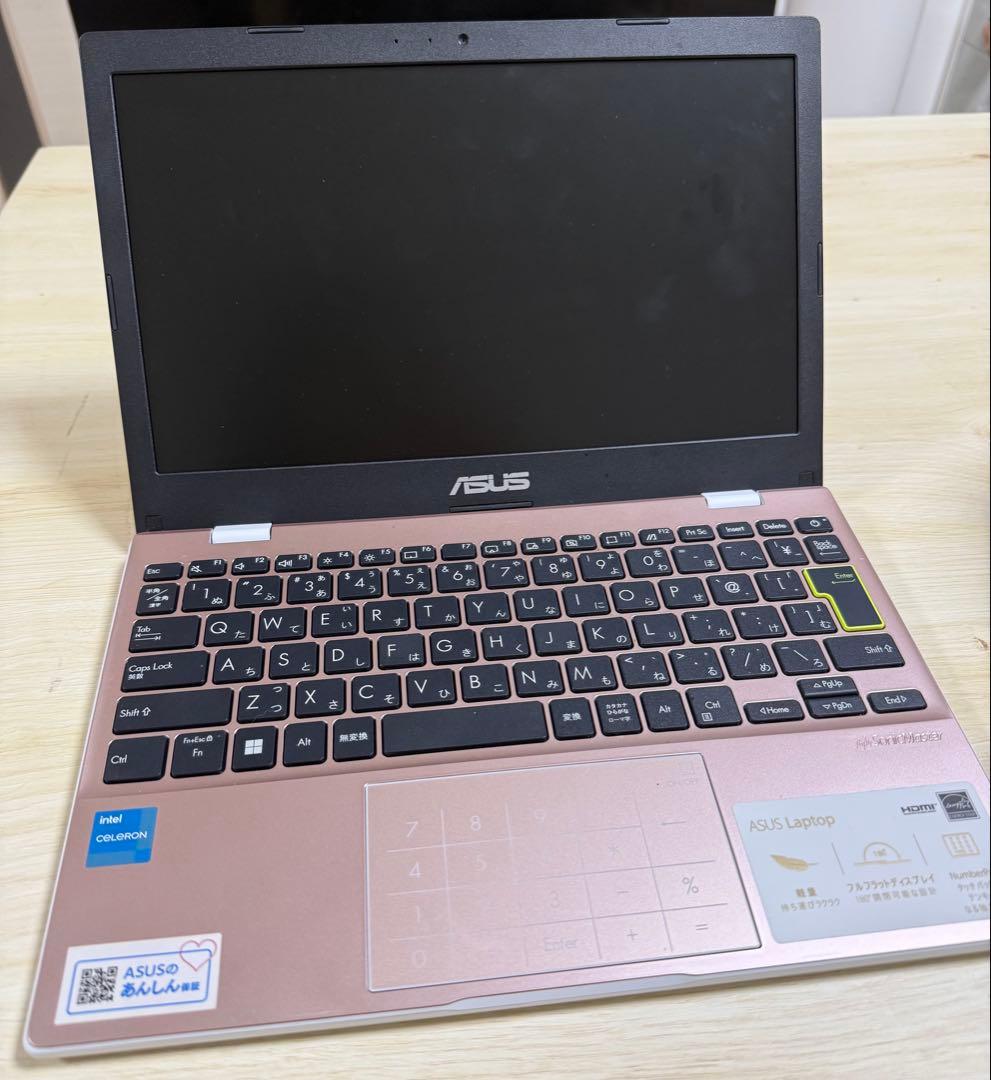 食*ン様 ASUS ノートPC 11.6インチ ローズピンク