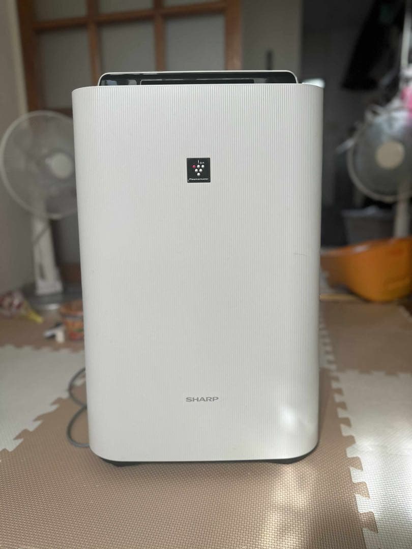 SHARP 空気清浄機 コンパクト ホワイト