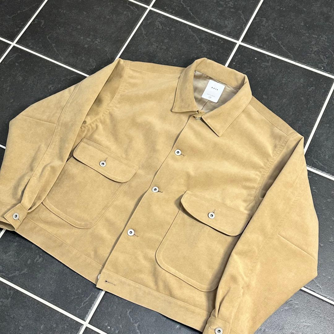 KAJA 【フェイクスエードジャケット POPUP限定 OVY Lサイズ】