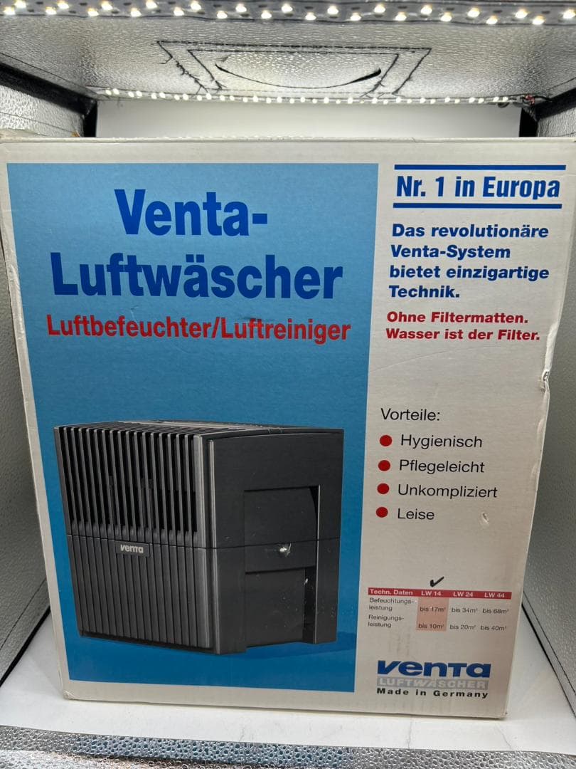 ◎Venta Luftwäscher ベンタ 加湿器 ドイツ製 ブラック 箱付き