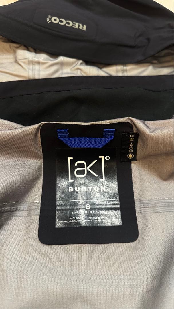 Burton [ak] GORE-TEX 3L ストレッチ上下セットS