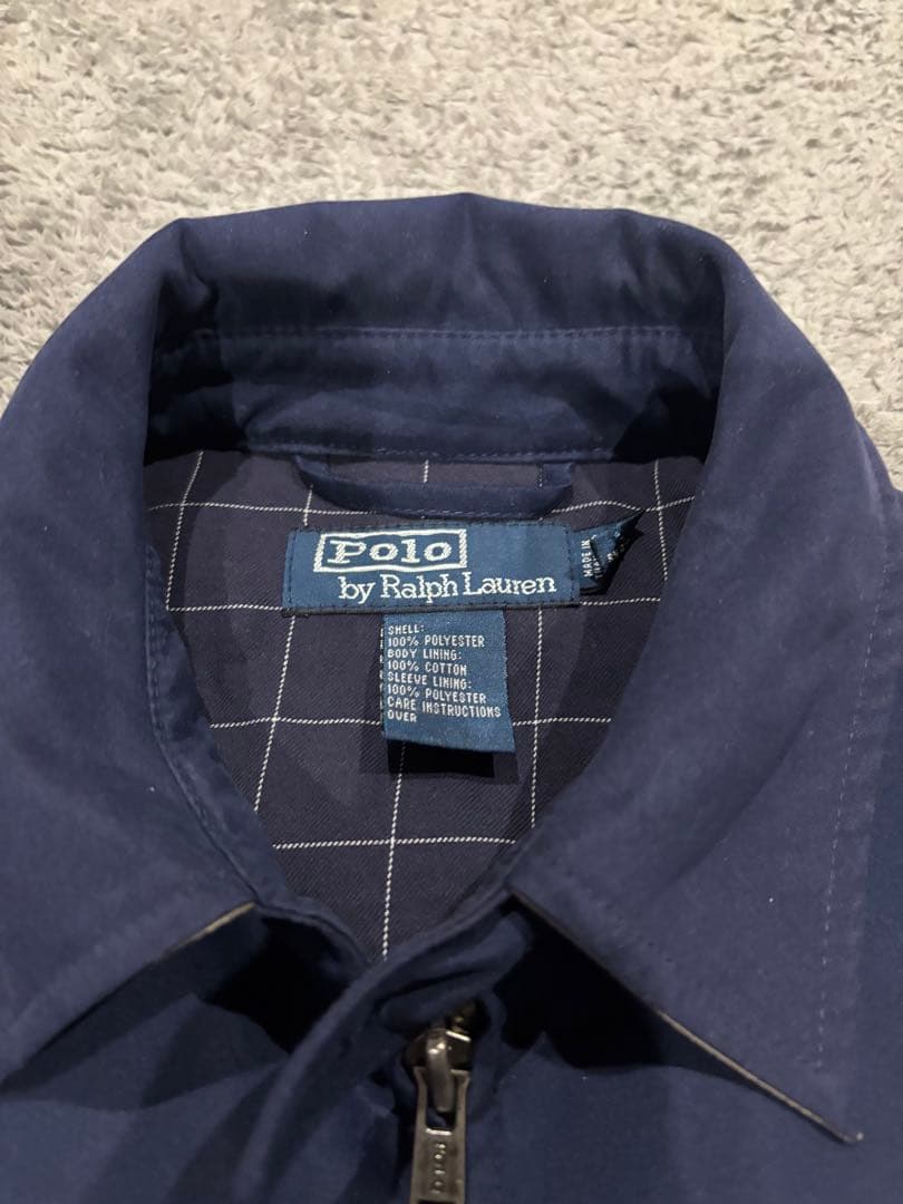 90s Polo by Ralph Lauren スイングトップ S ネイビー