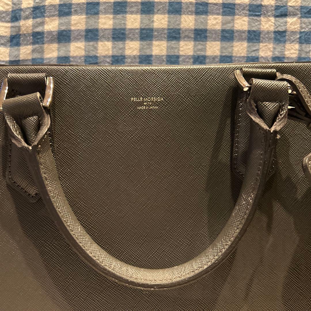 【美品】ペッレモルビダ　ブリーフバッグ （２室タイプ）