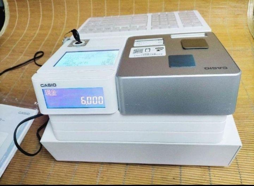 カシオレジスター　SR-S4000　スマホ連携Bluetooth　772767