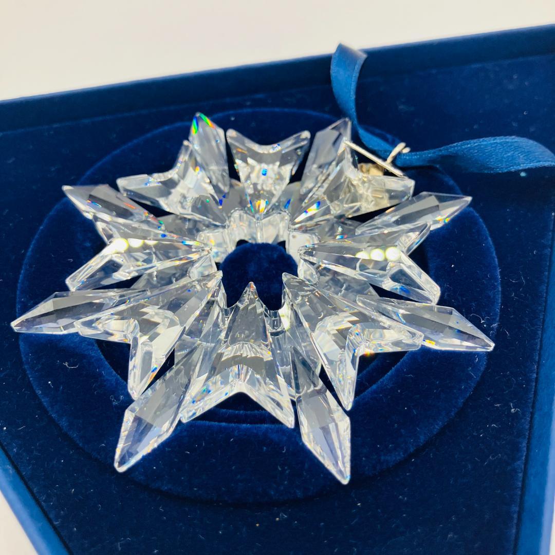美品 未使用 SWAROVSKI クリスマス オーナメント 2003 クリスタル