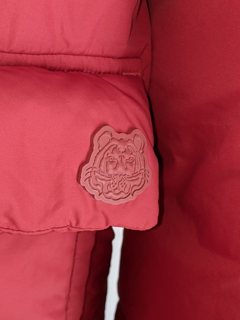 KENZO ダウン 90% L タイガー 美品 フード付 2WEY