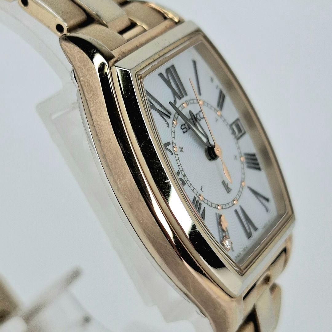 ✨良品 セイコー ルキア SEIKO lk ソーラー 電波 チタン ゴールド