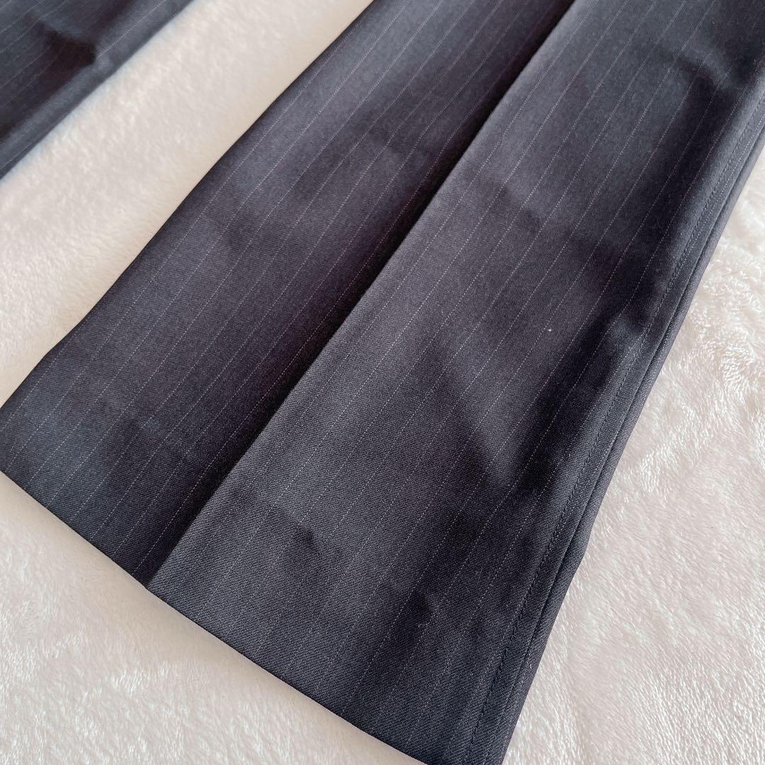 セオリーリュクス♦︎パンツスーツ♦︎M♦︎L♦︎シルク♦︎ダークグレー♦︎レディース♦︎