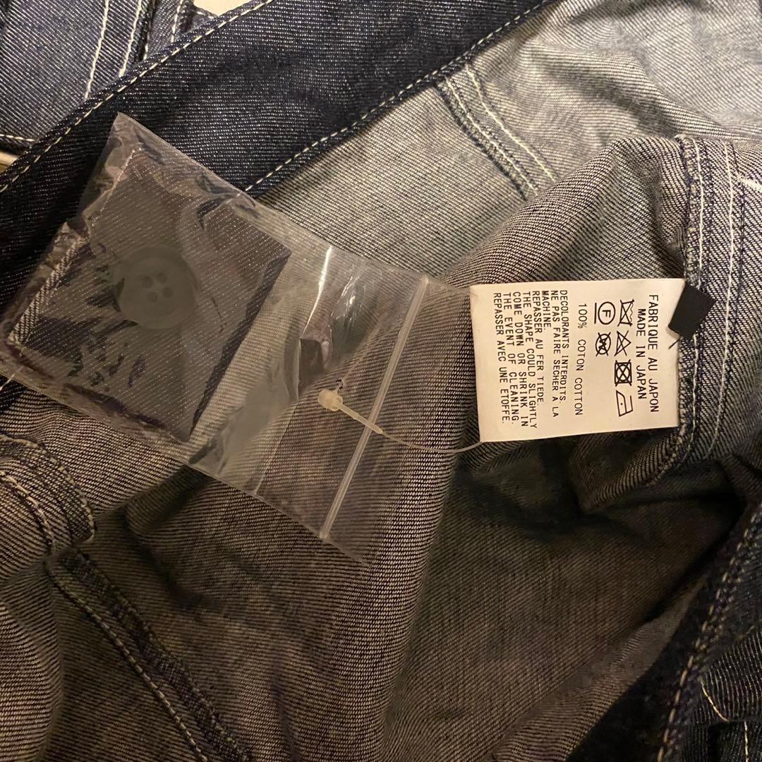 Ground Y サルエルサスペンダー ヨウジヤマモト　ワイドデニム