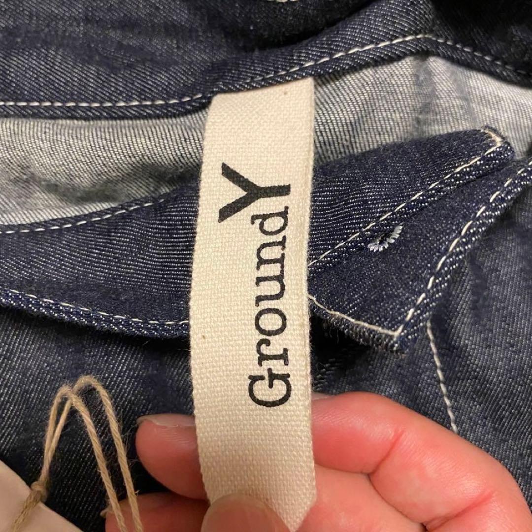 Ground Y サルエルサスペンダー ヨウジヤマモト　ワイドデニム