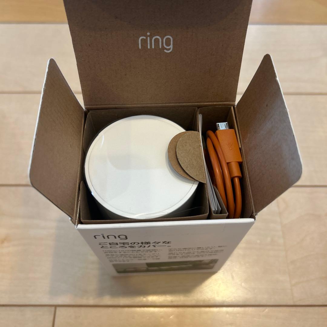 リングカメラ、ソーラーパネルセット