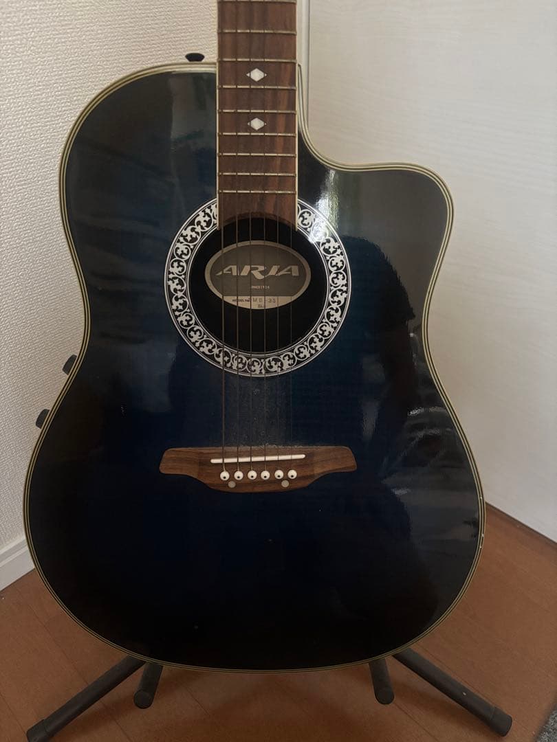 訳あり　Aria エレアコ AMB-35 BLS