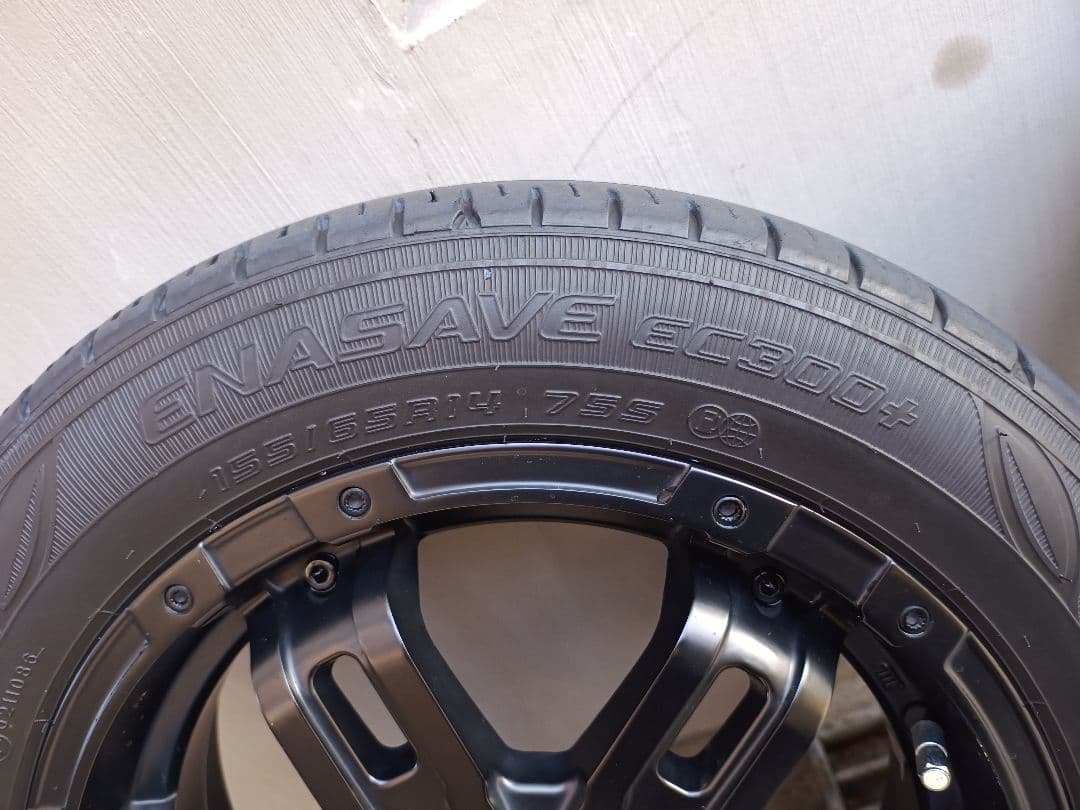 B-MUD Z14インチホイールタイヤセット DUNLOP EC300＋