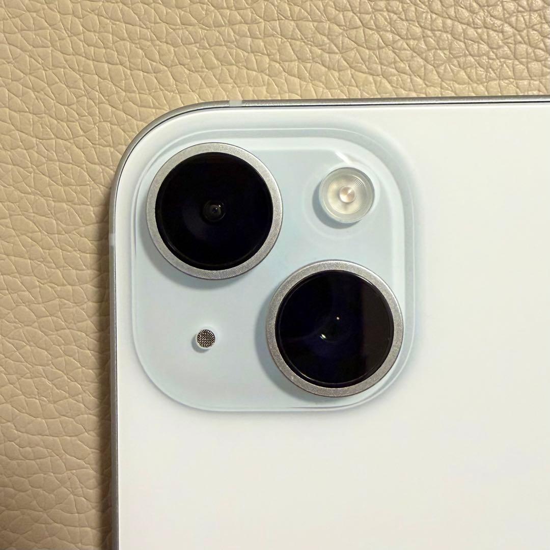 iPhone15 256GB ブルー　SIMフリー　美品
