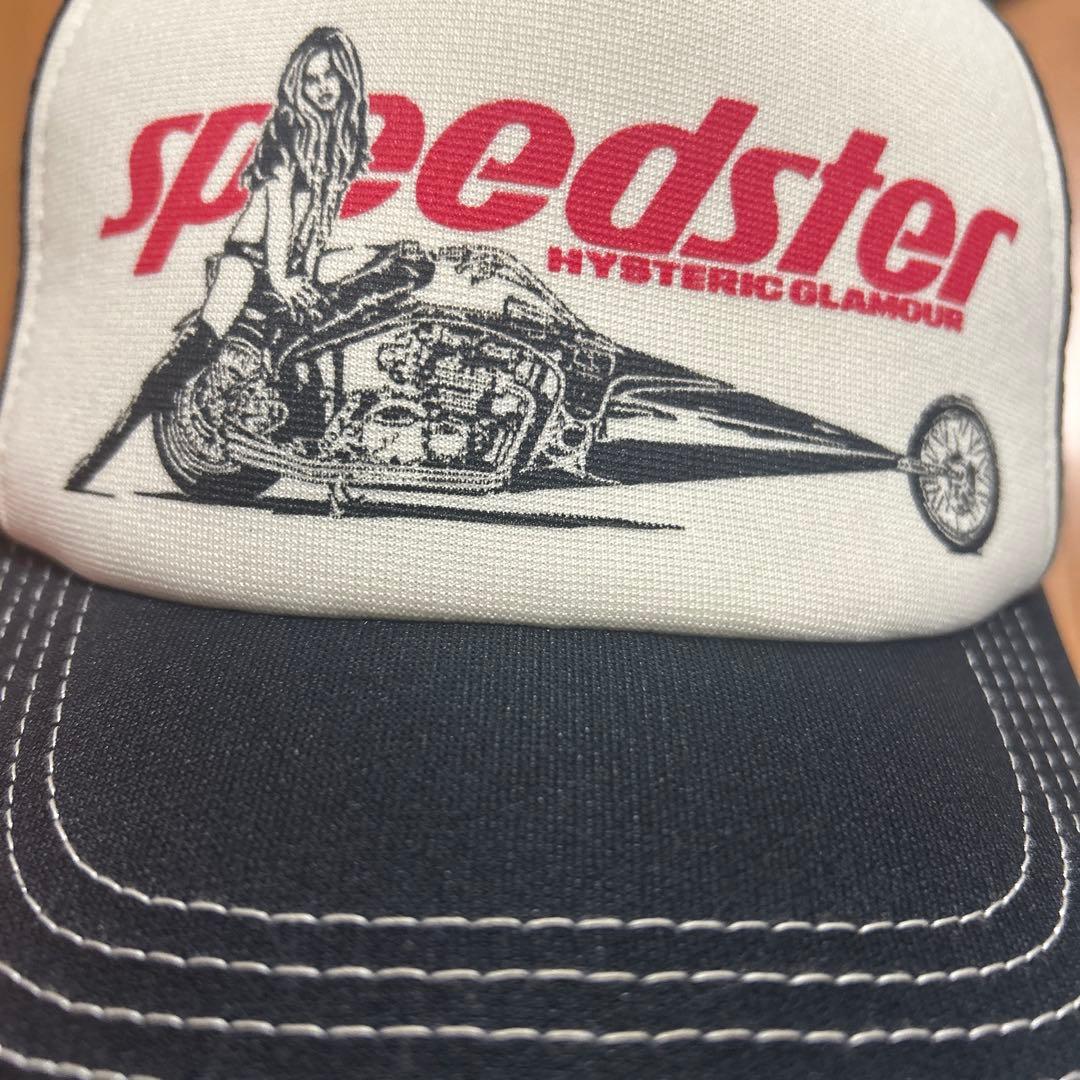 正規品　ヒステリックグラマー　キャップ speedster メッシュキャップ