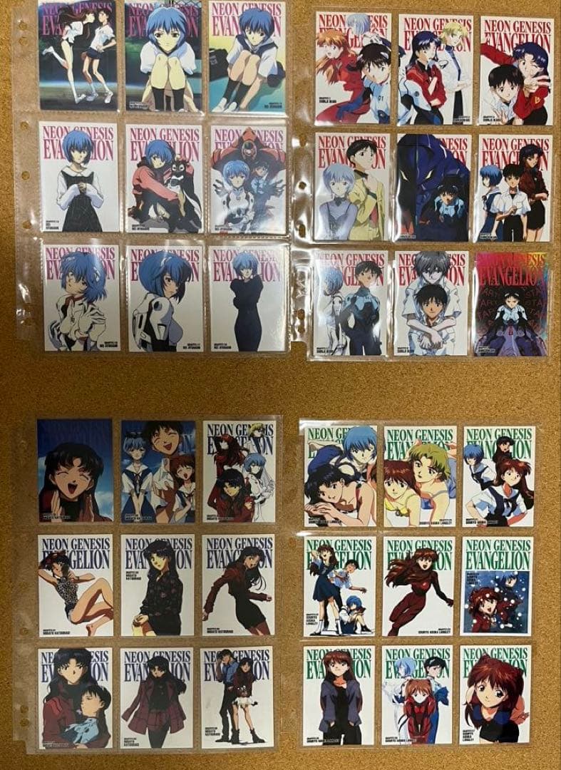 エヴァンゲリオン　カードダスマスターズ第壱集　セミコンプ　初版