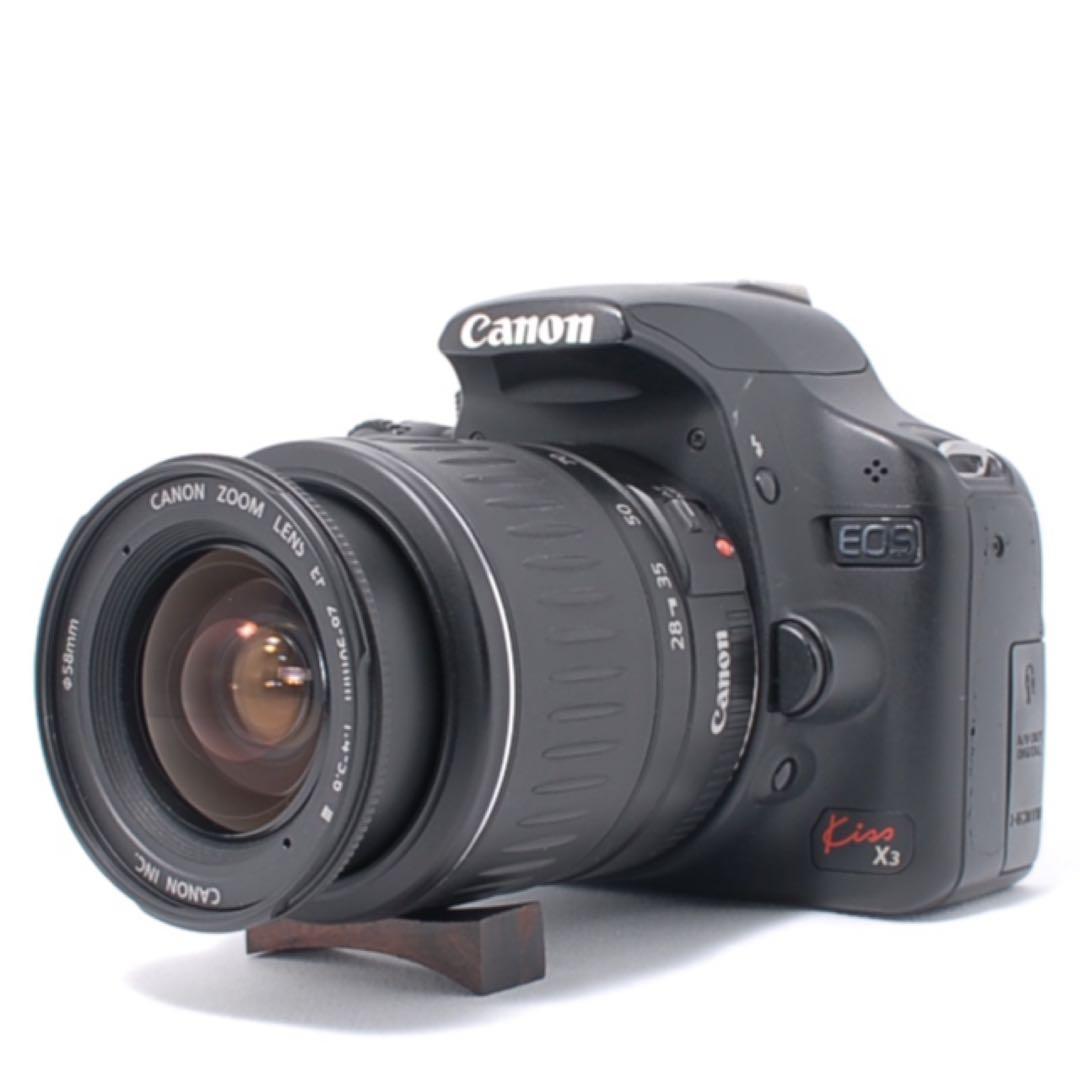 スマホ転送OK✨Canon EOS Kiss X3✨初心者向け✨標準レンズセット