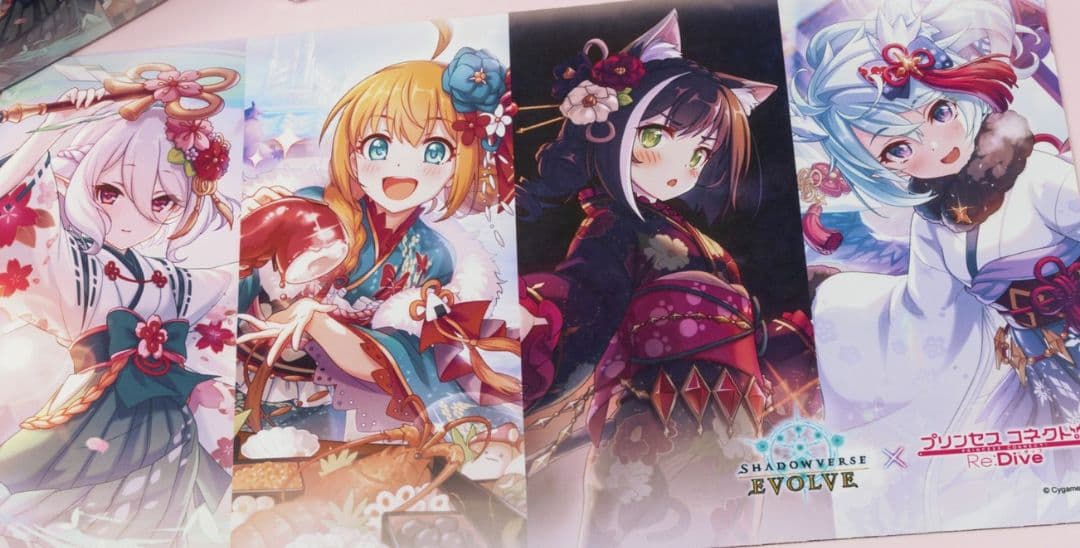 プリコネ　ep1枚　ストレージボックス1個　プレイマット1枚