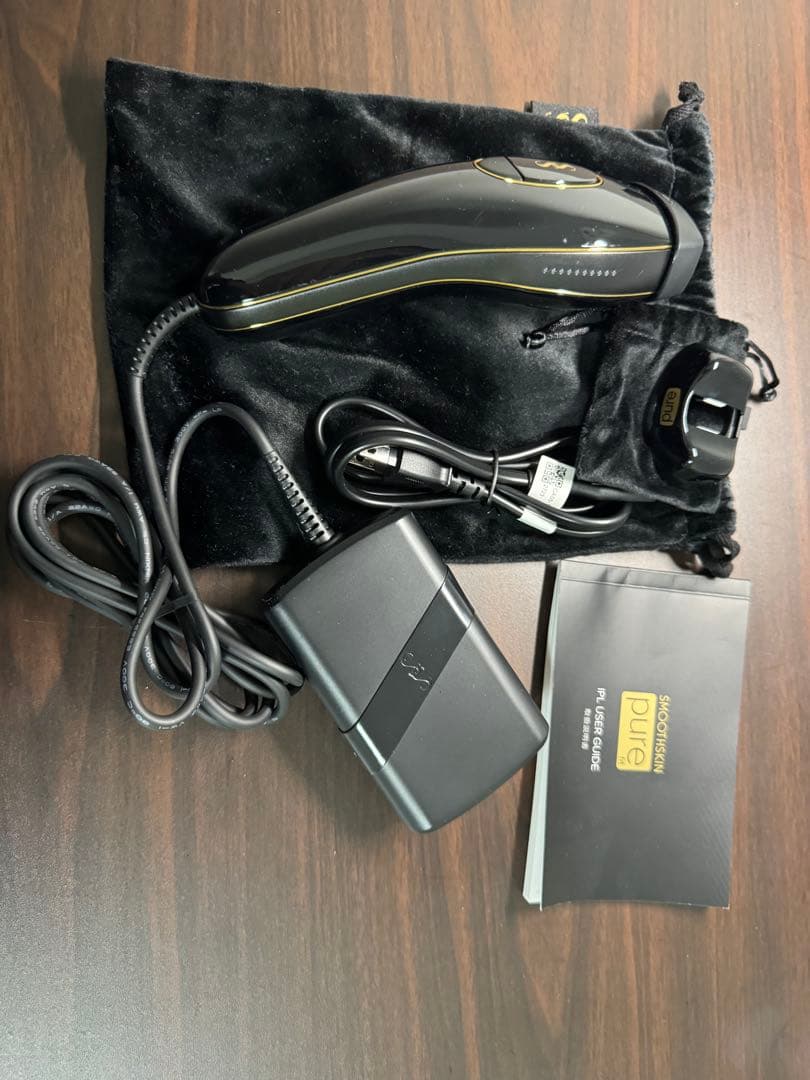 脱毛器 イエローランプ ACアダプター付き