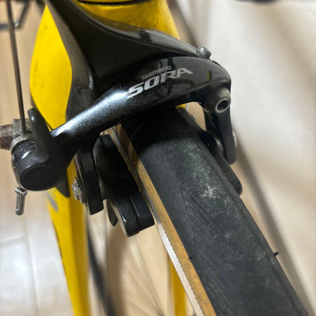 キャノンデール caad8 48サイズ 8.8g イエロー ロードバイク