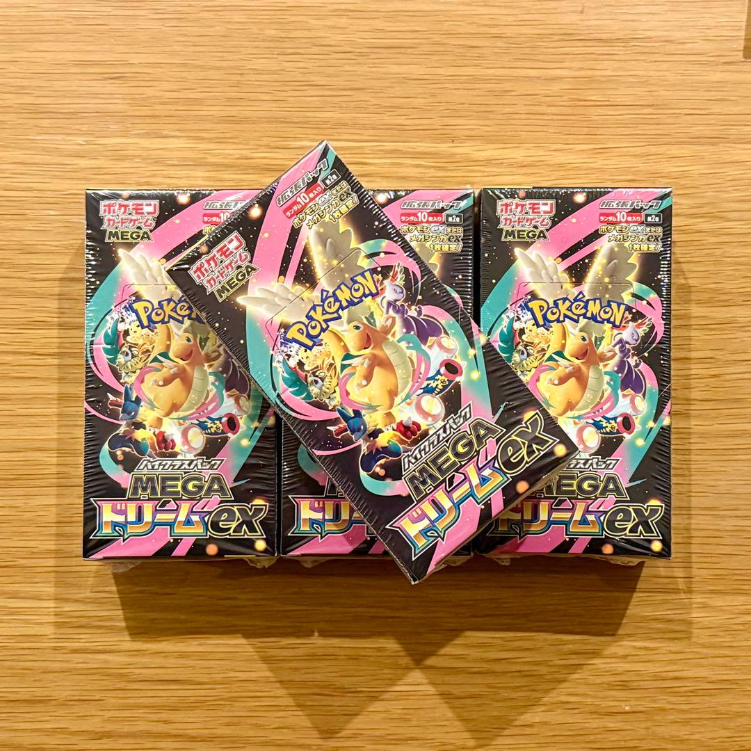 MEGAドリームex 4BOX シュリンク付き