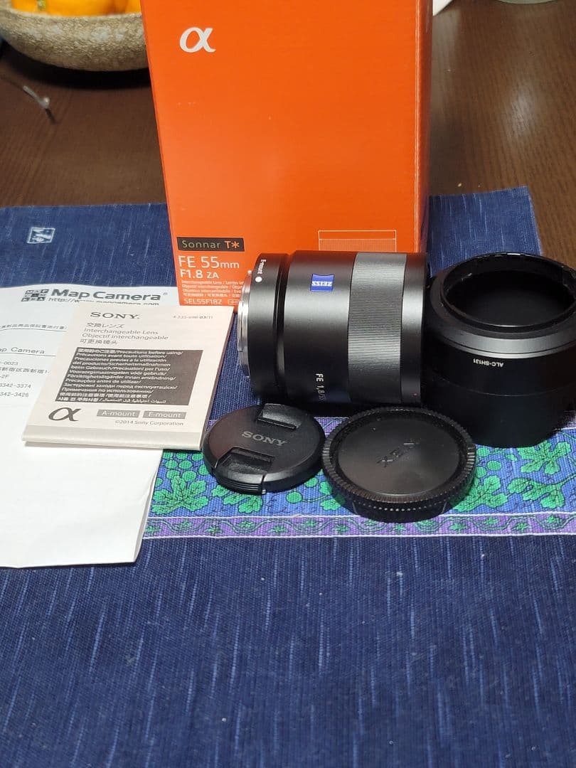 SONY FE 55mm F1.8 ZA レンズ