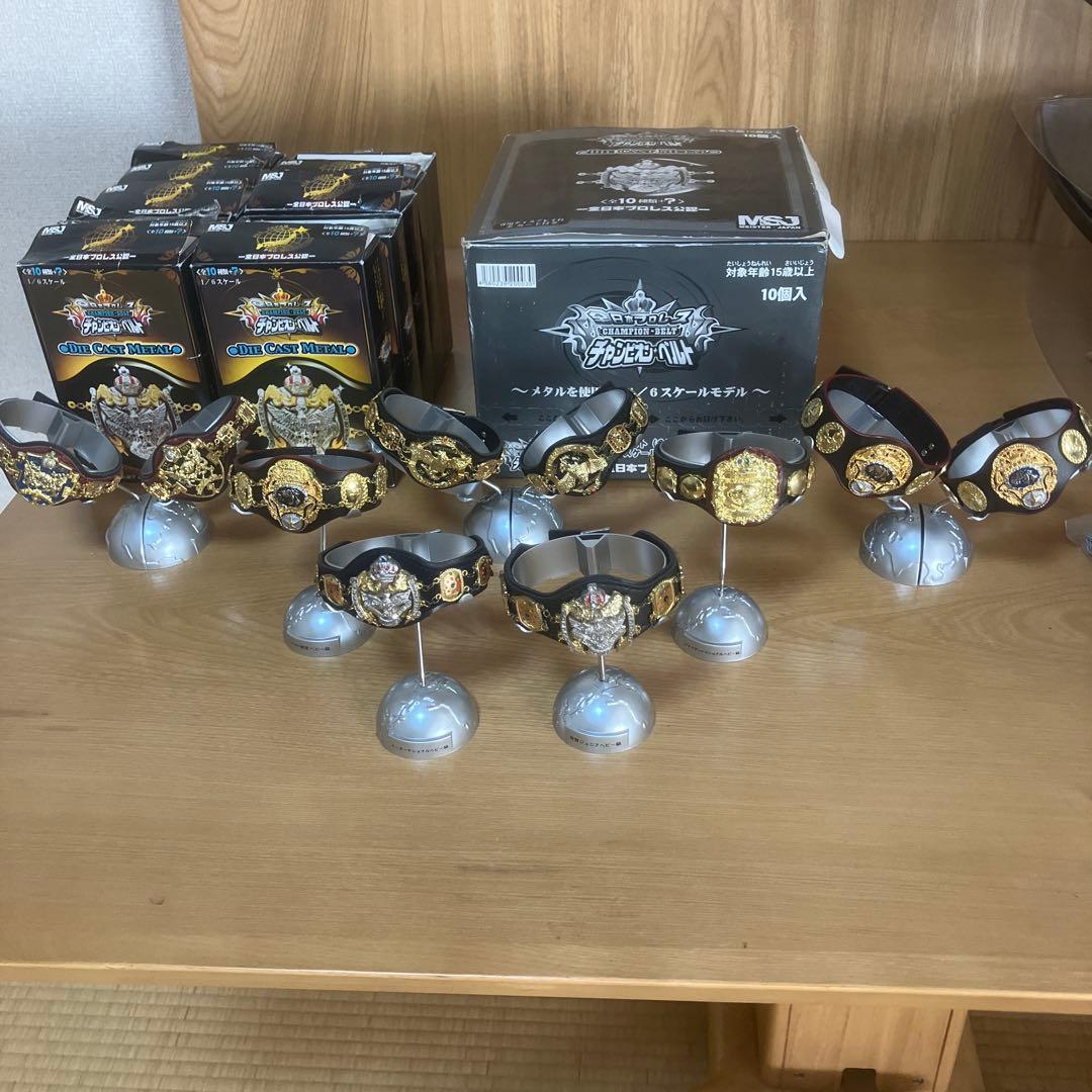 全日本プロレスチャンピオンベルトコレクション10本