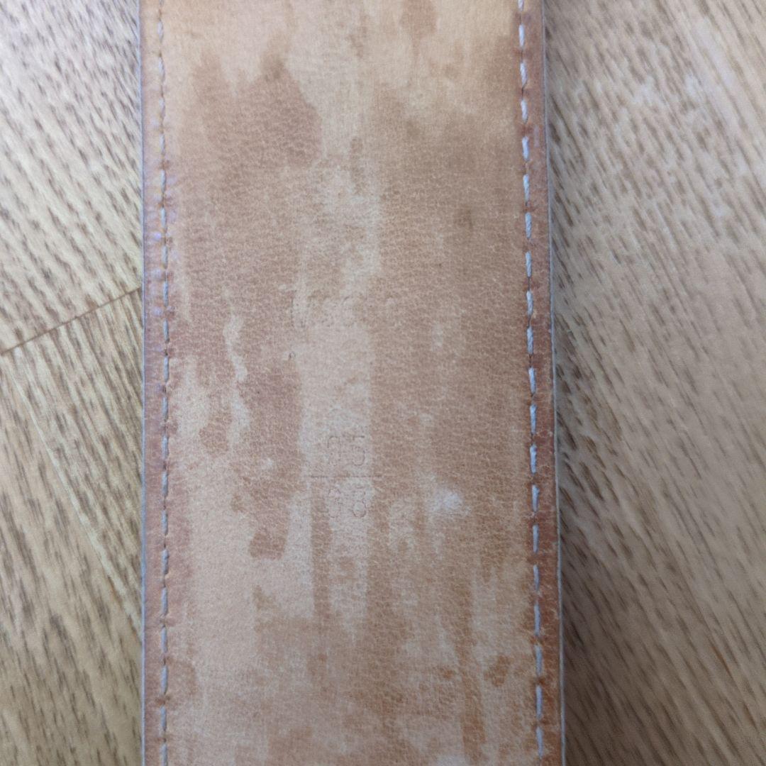 Louis Vuitton ダミエ ベルト ゴールドバックル