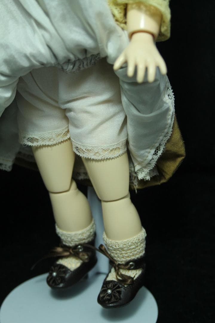 ◎ ブリュ リプロ ビスクドール 高級シルクドレス 人形　希少　フランス製