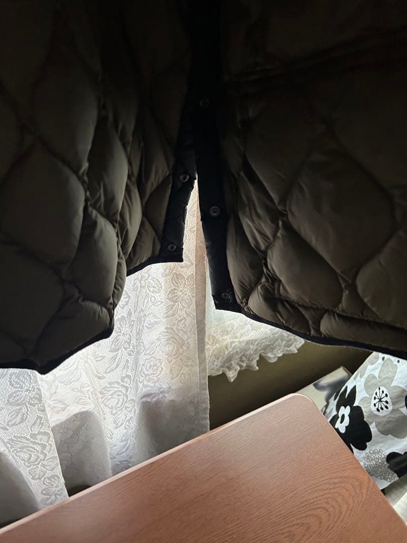 タイオン ミリタリーオーバーサイズ クールネックダウンジャケット